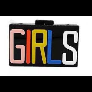 GIRLS acrylic purse